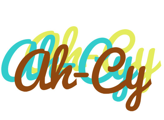 Ah-Cy cupcake logo
