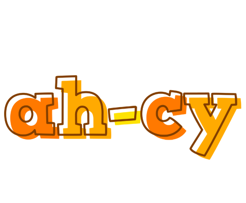Ah-Cy desert logo