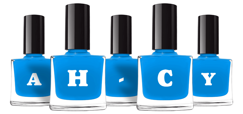 Ah-Cy glossy logo