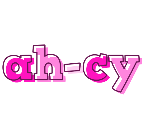 Ah-Cy hello logo