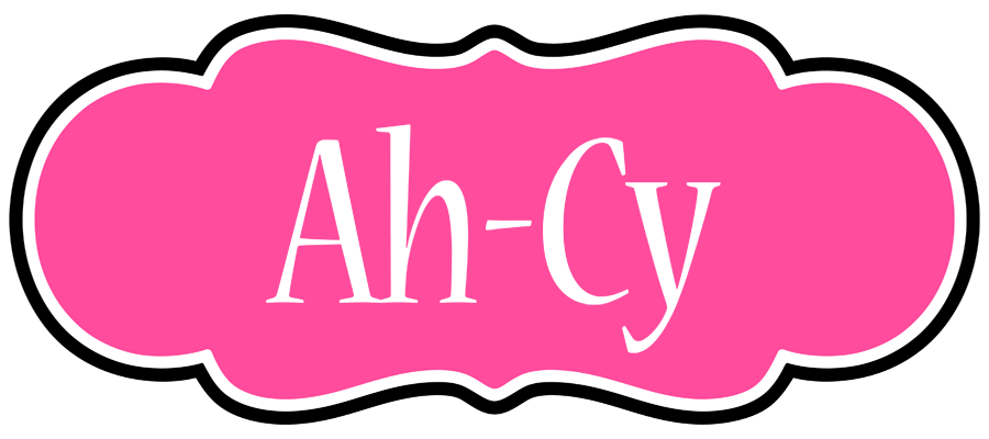 Ah-Cy invitation logo