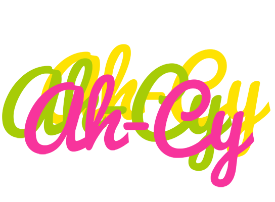 Ah-Cy sweets logo