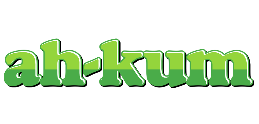 Ah-Kum apple logo