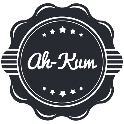 Ah-Kum badge logo