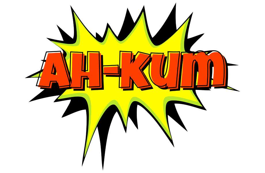 Ah-Kum bigfoot logo