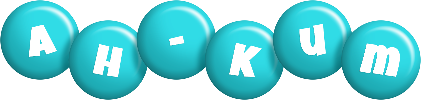 Ah-Kum candy-azur logo