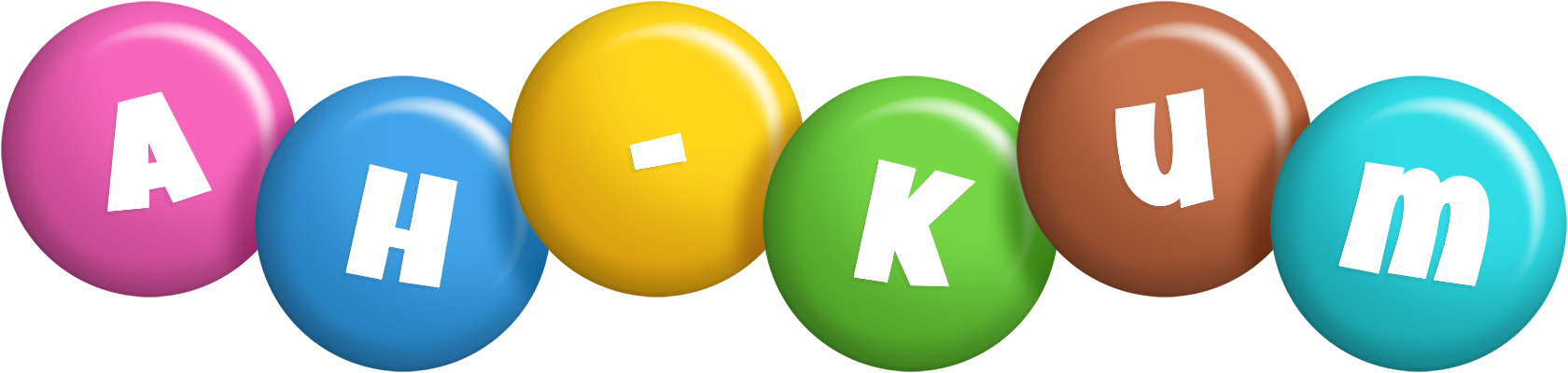 Ah-Kum candy logo