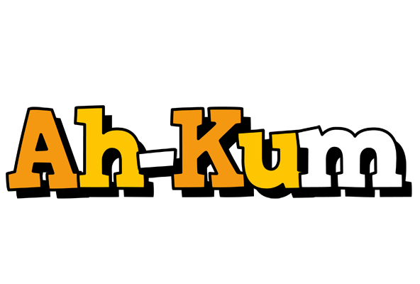 Ah-Kum cartoon logo