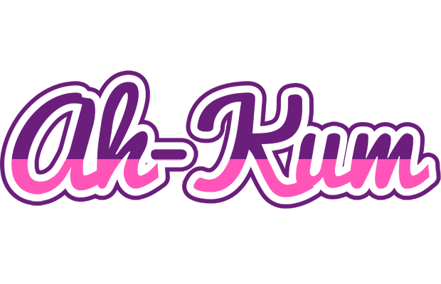 Ah-Kum cheerful logo
