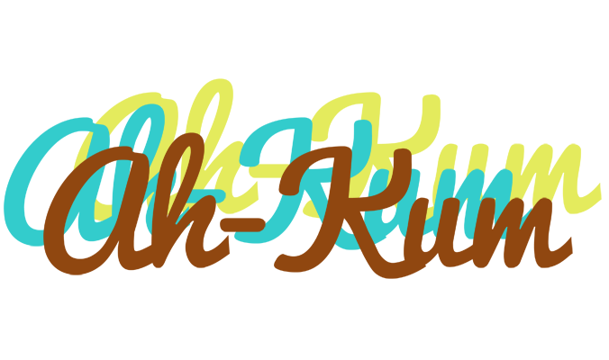 Ah-Kum cupcake logo