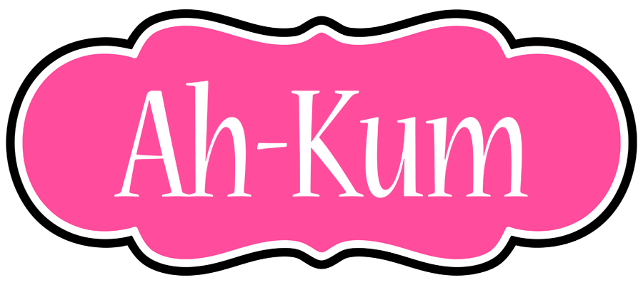 Ah-Kum invitation logo