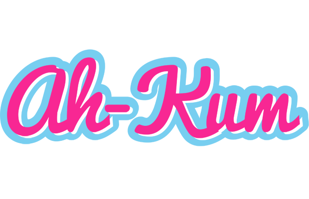 Ah-Kum popstar logo
