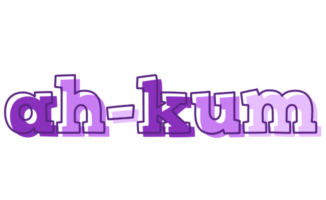 Ah-Kum sensual logo