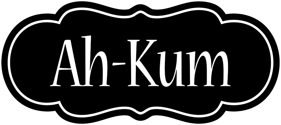 Ah-Kum welcome logo