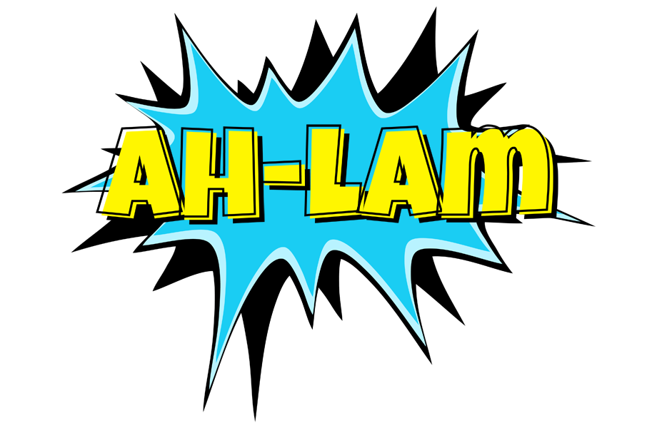 Ah-Lam amazing logo
