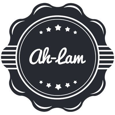 Ah-Lam badge logo