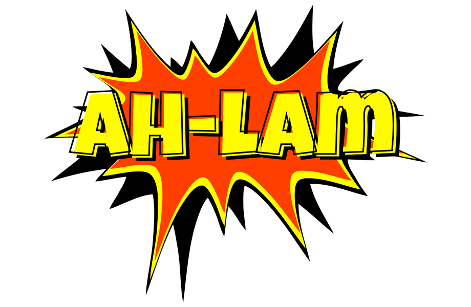 Ah-Lam bazinga logo