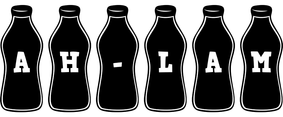 Ah-Lam bottle logo