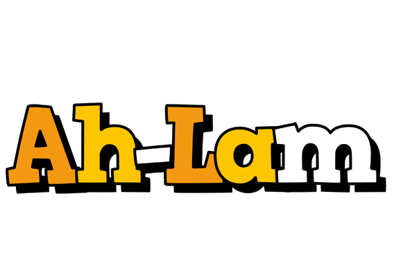 Ah-Lam cartoon logo