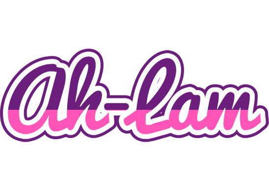 Ah-Lam cheerful logo