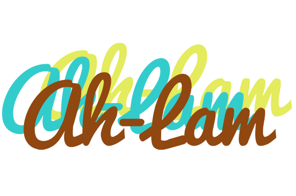 Ah-Lam cupcake logo