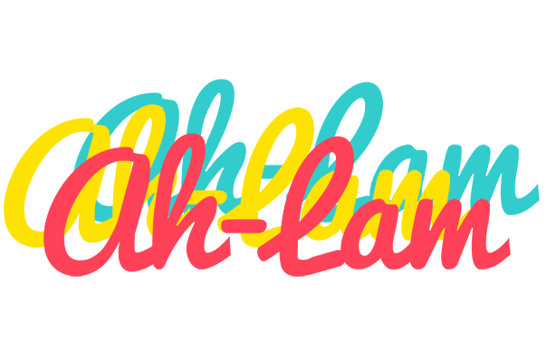 Ah-Lam disco logo
