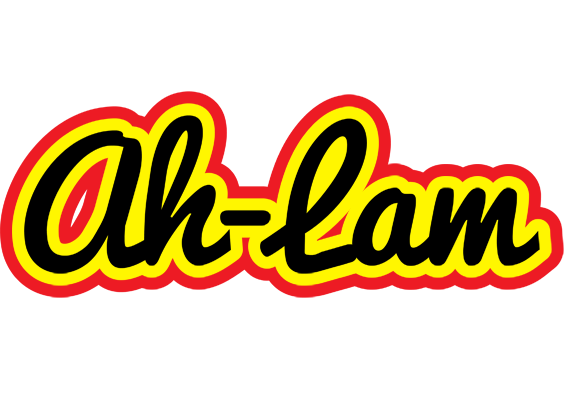 Ah-Lam flaming logo