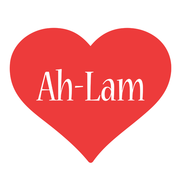 Ah-Lam love logo
