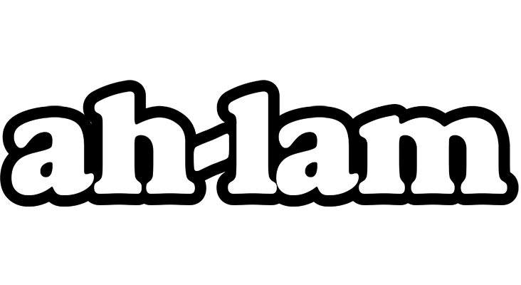 Ah-Lam panda logo