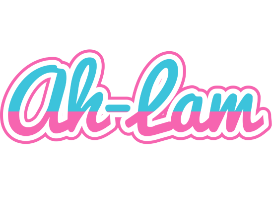 Ah-Lam woman logo