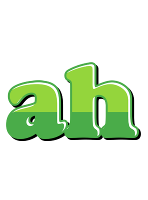 Ah apple logo