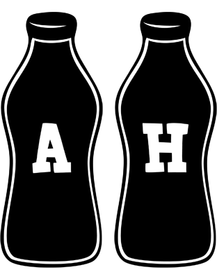 Ah bottle logo