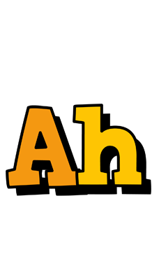 Ah cartoon logo
