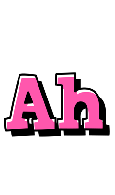 Ah girlish logo
