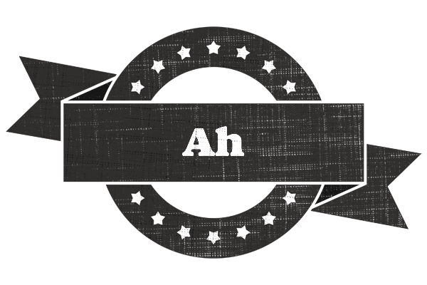 Ah grunge logo