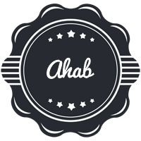 Ahab badge logo