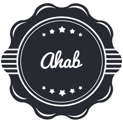 Ahab badge logo