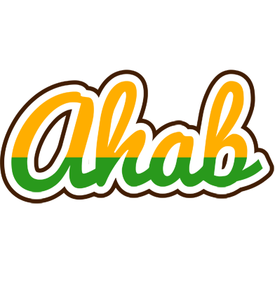 Ahab banana logo