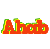 Ahab bbq logo