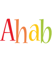 Ahab birthday logo