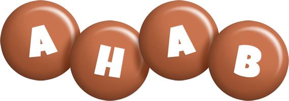 Ahab candy-brown logo