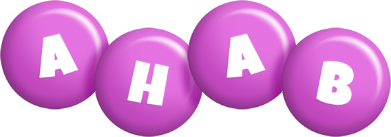 Ahab candy-purple logo