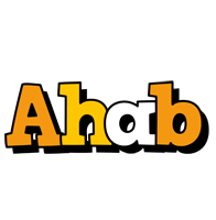 Ahab cartoon logo