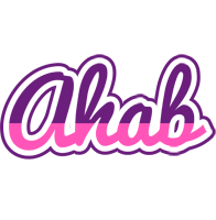 Ahab cheerful logo