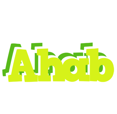 Ahab citrus logo