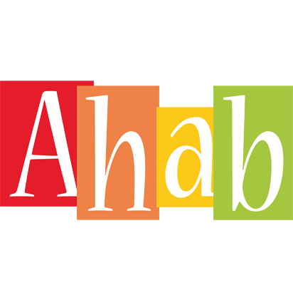 Ahab colors logo