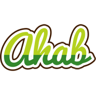 Ahab golfing logo