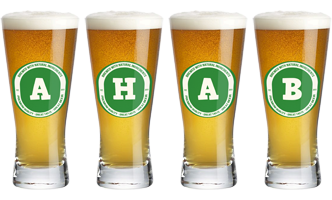 Ahab lager logo