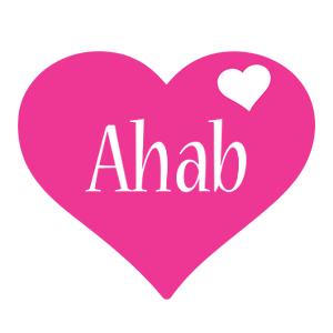 Ahab love-heart logo