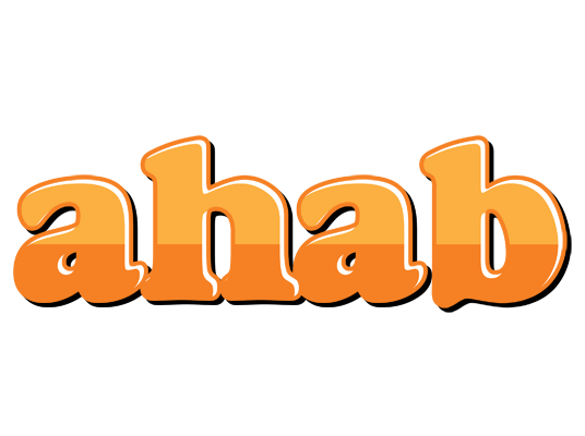 Ahab orange logo